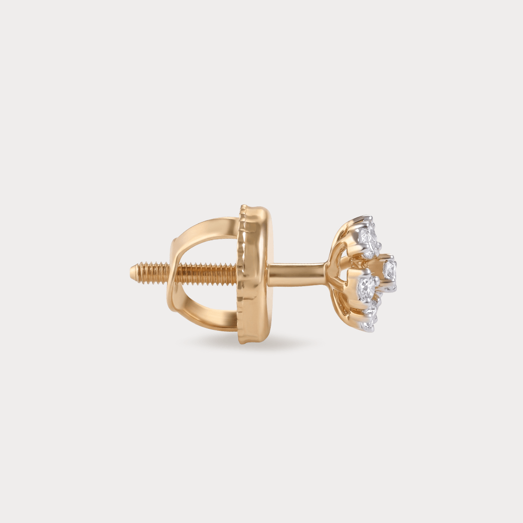 Meadowlight Stars & Flowers Diamond EarRing