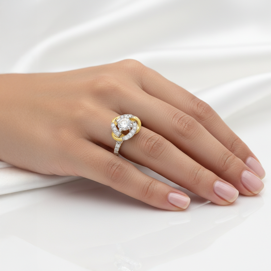 The Whirl Ring From The Promise Knot Collection