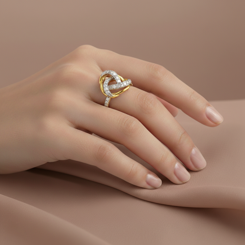 The Loop Ring From The Promise Knot Collection