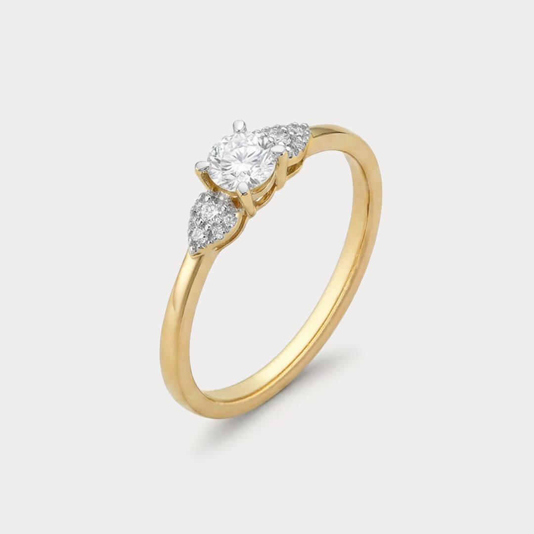 Glowmere Mini-Solitaire Diamond Ring