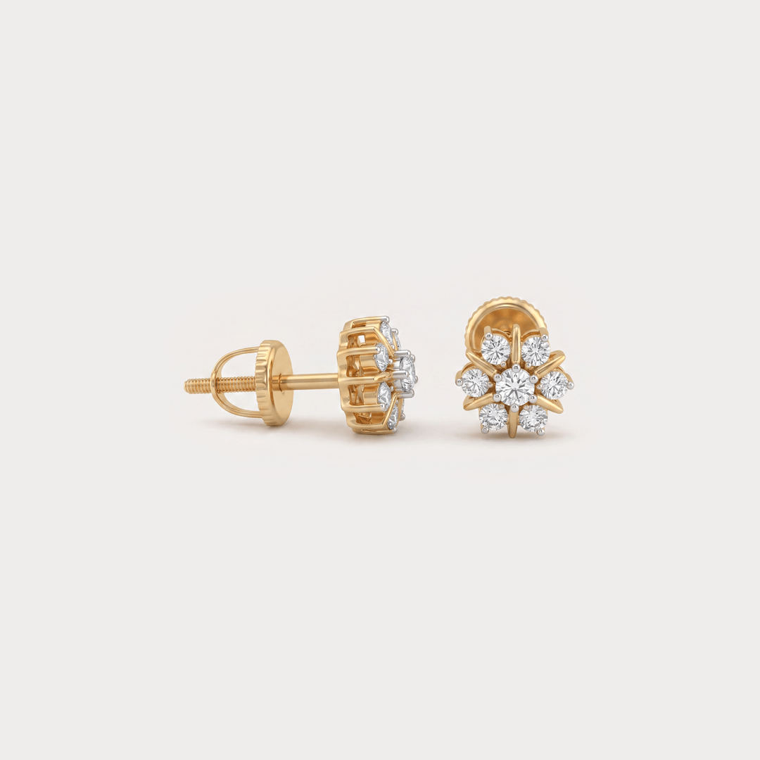 Kala Nakshatra Diamond EarRing