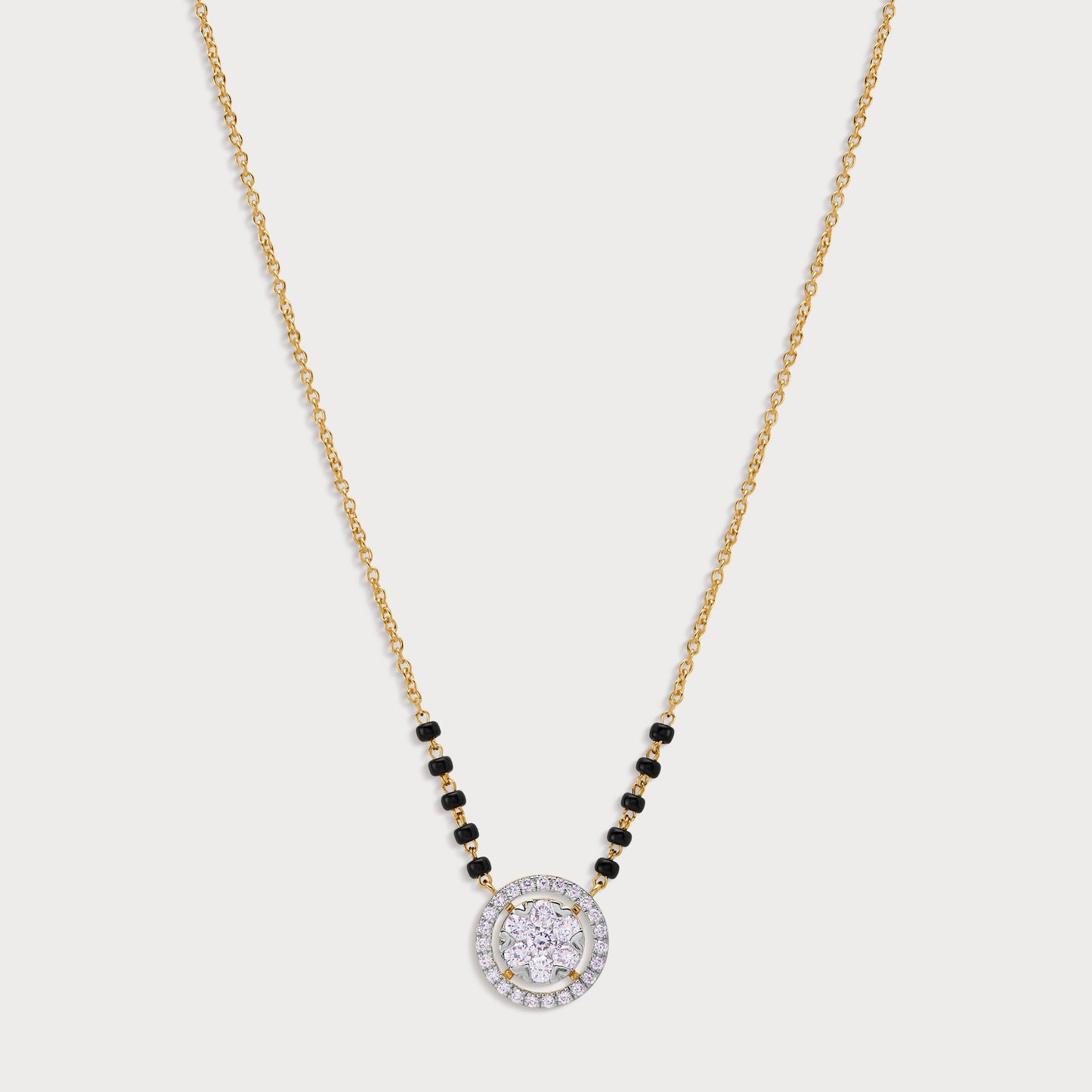 The Halo Bloom Mangalsutra