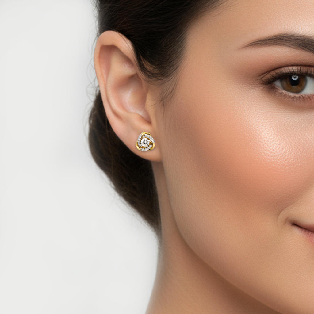 The Unity Studs From The Promise Knot Collection