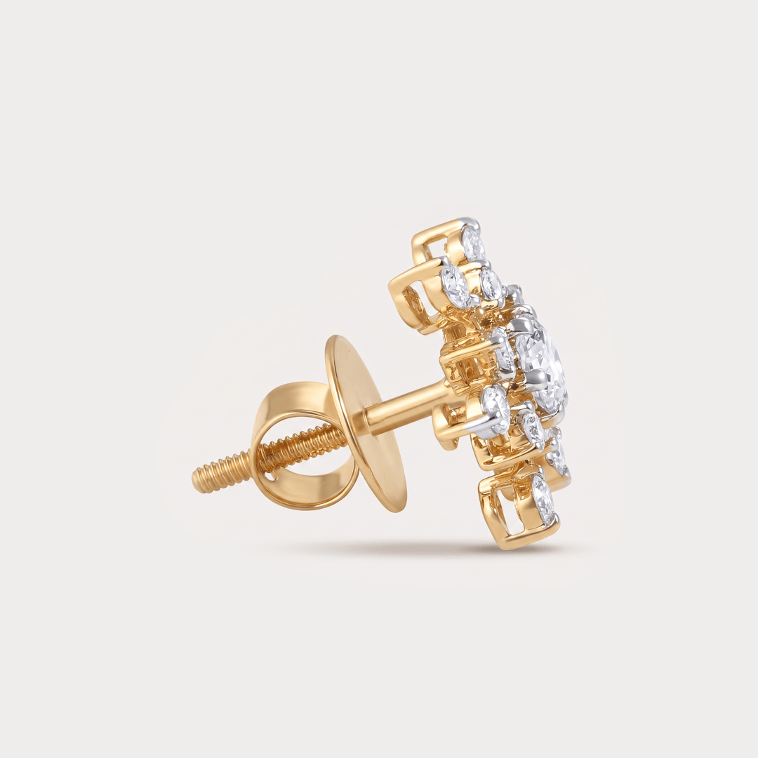 Daybreak Nakshatra Diamond EarRing
