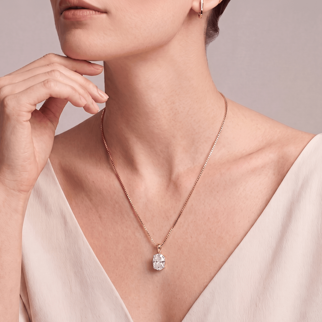 Patrimoine Solitaire Diamond Pendant