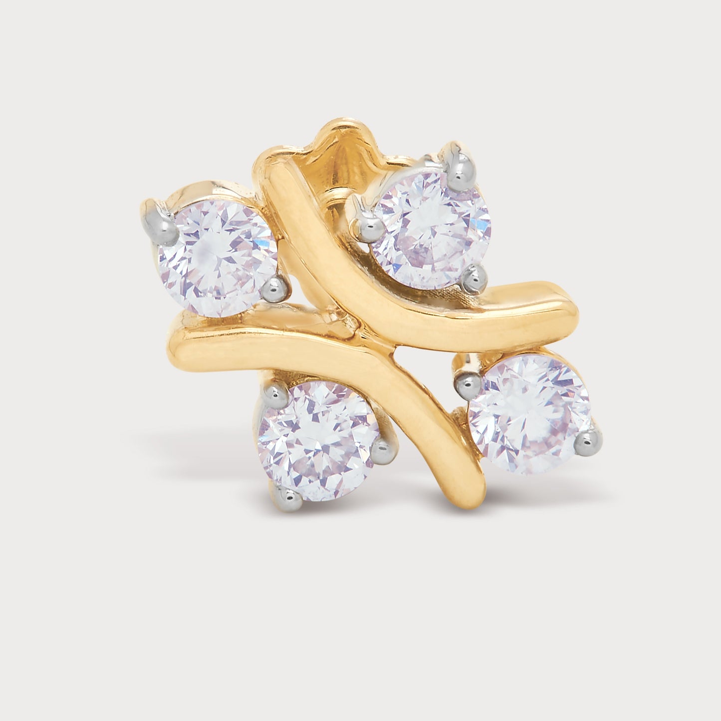 The Curved Spark Nose Pin