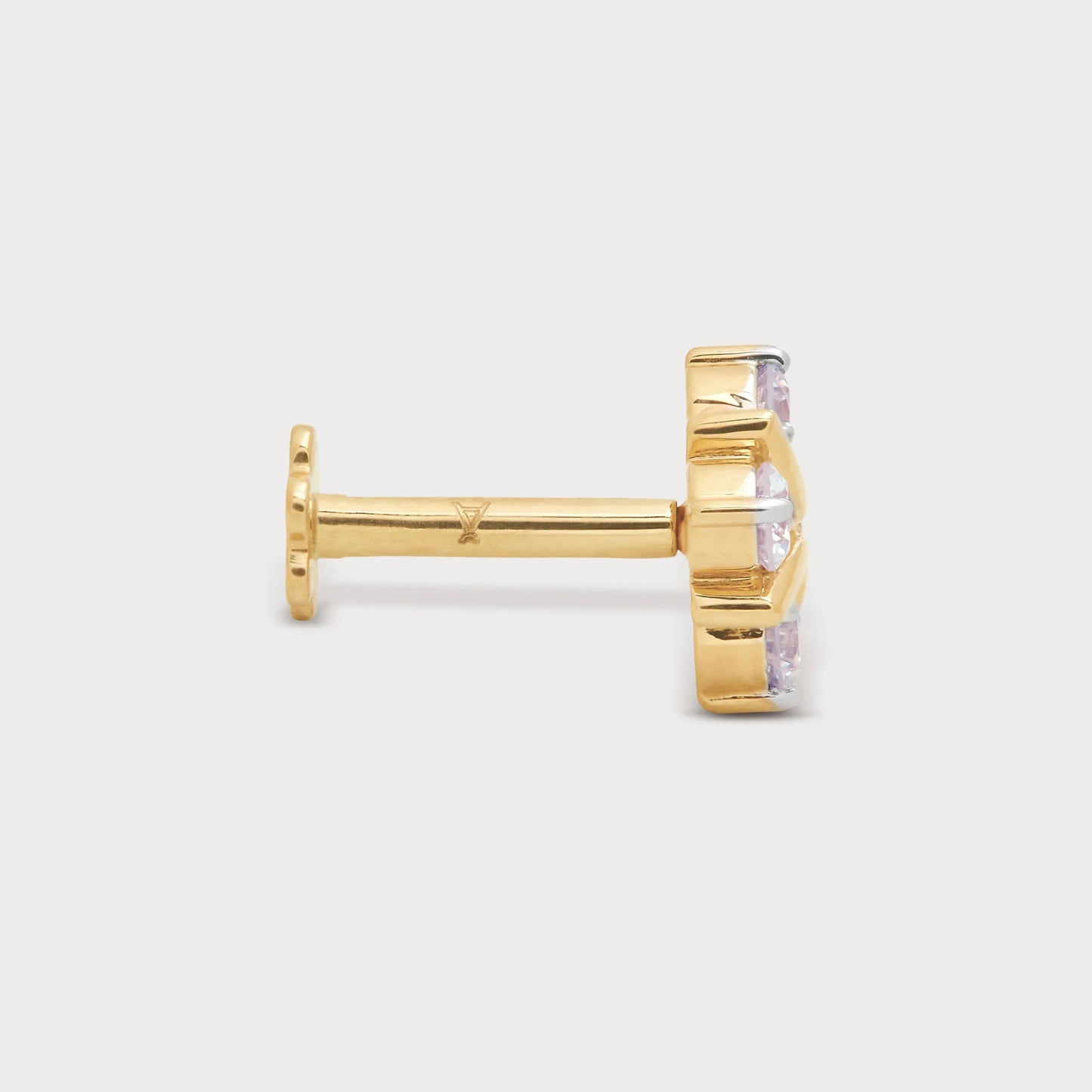 The Curved Spark Nose Pin