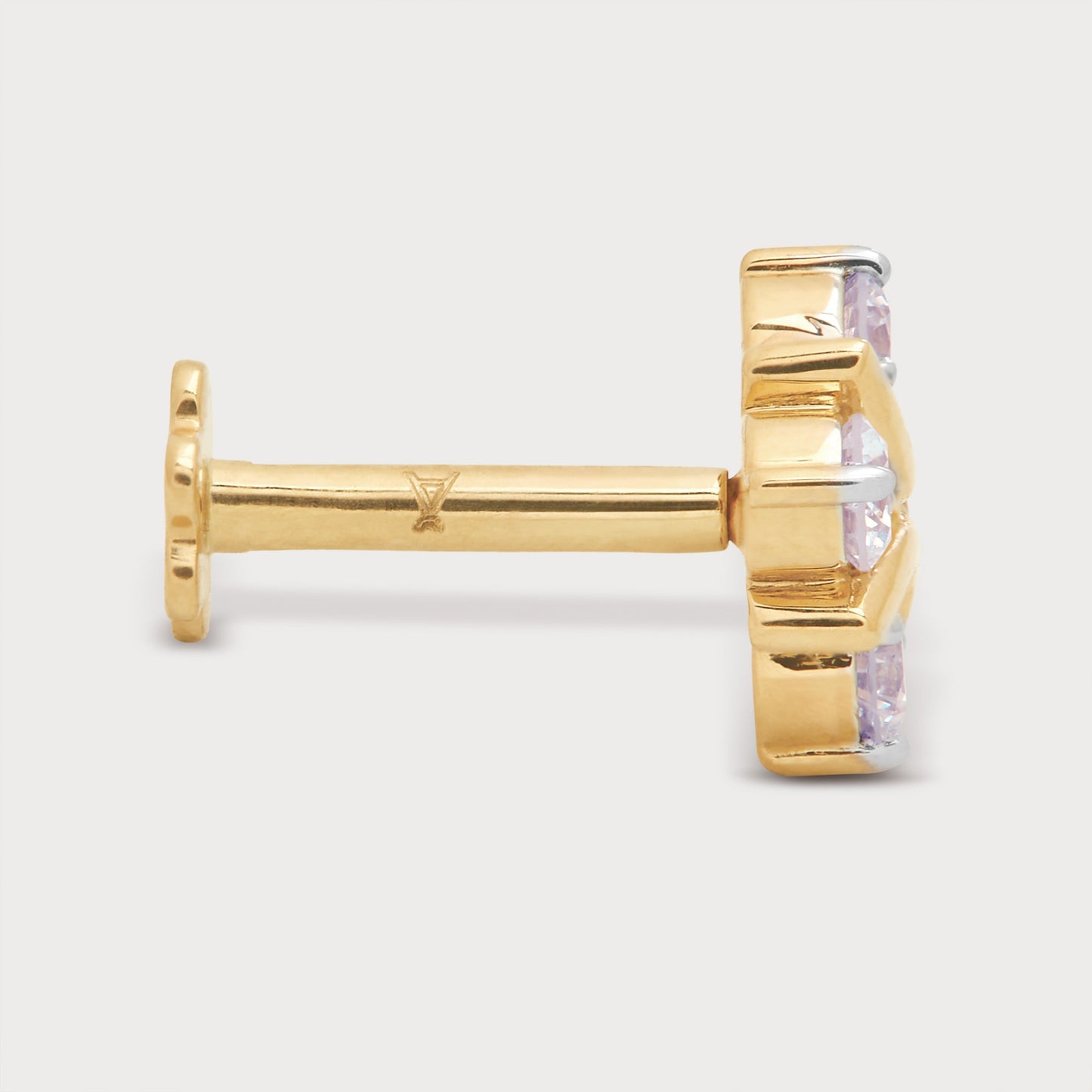 The Curved Spark Nose Pin