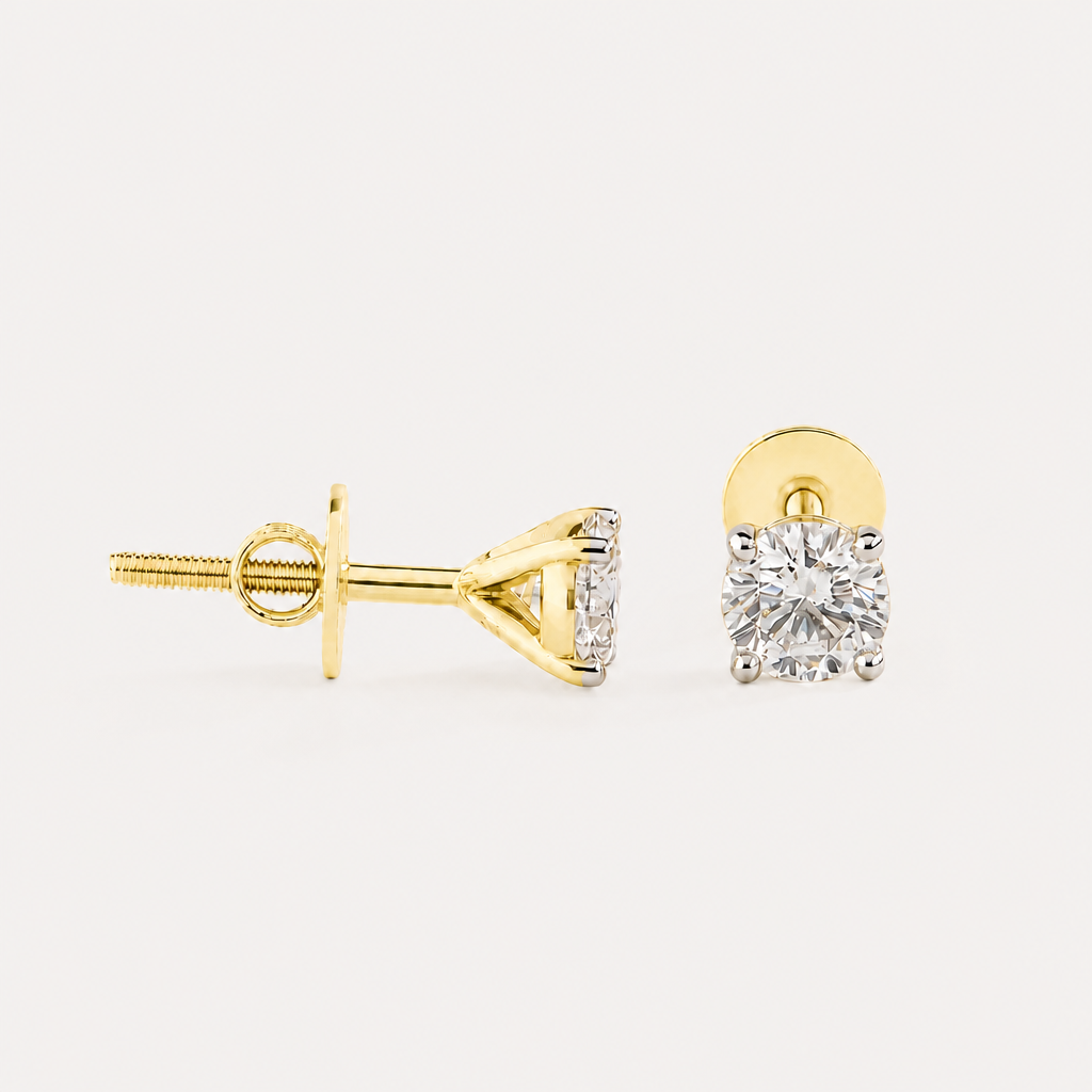 Lueur Mini Solitaire Diamond EarRing