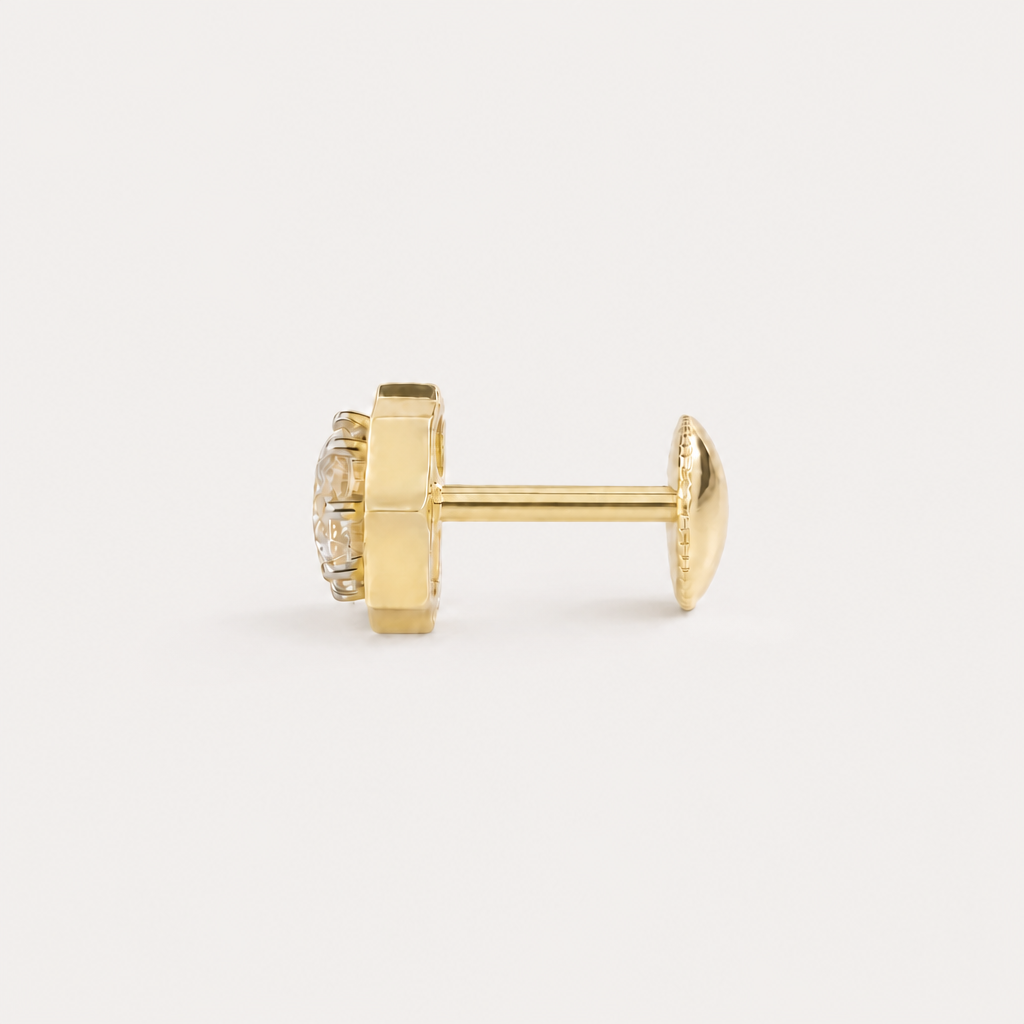 Raffiné Mens Diamond Stud