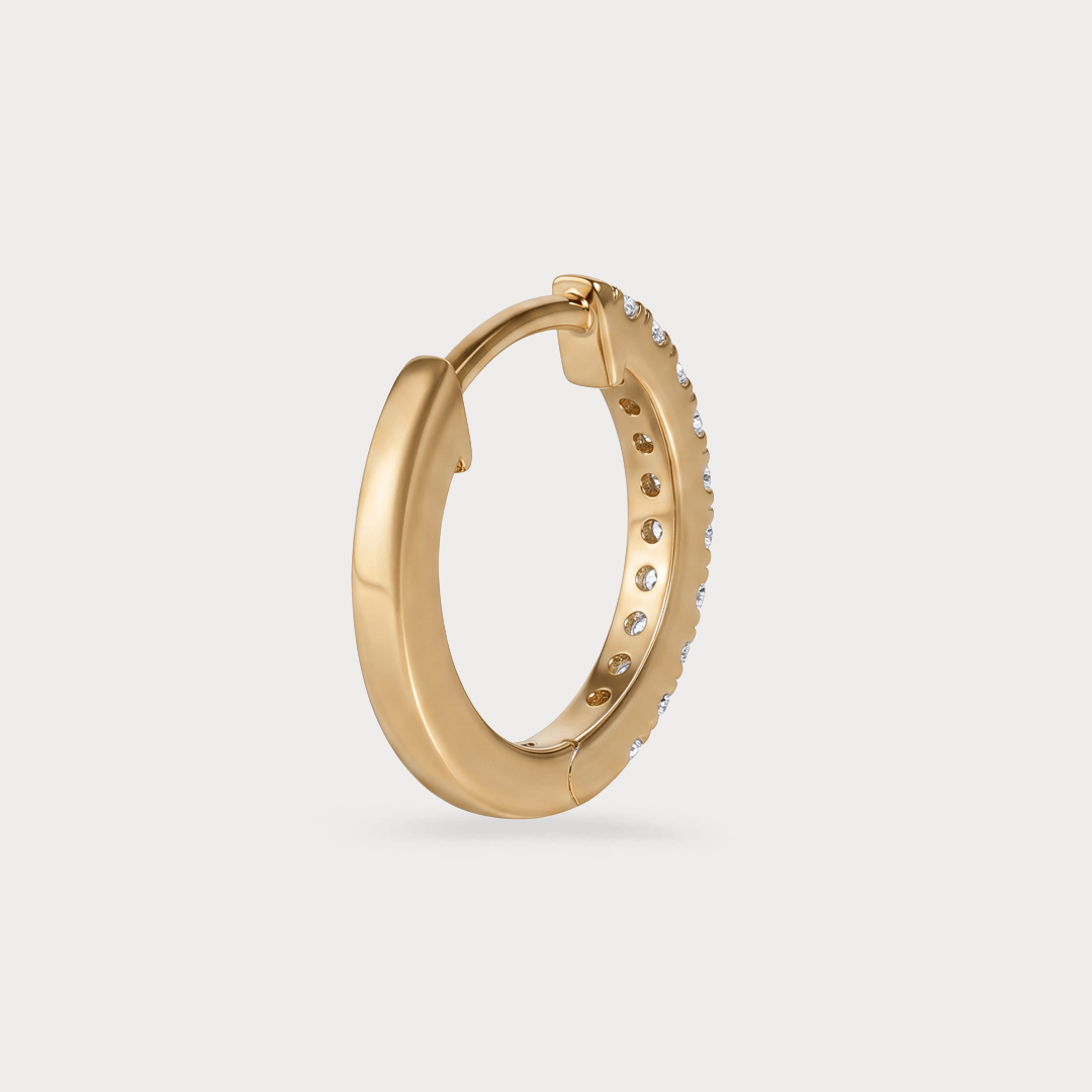 Encore Single Hoop Diamond EarRing