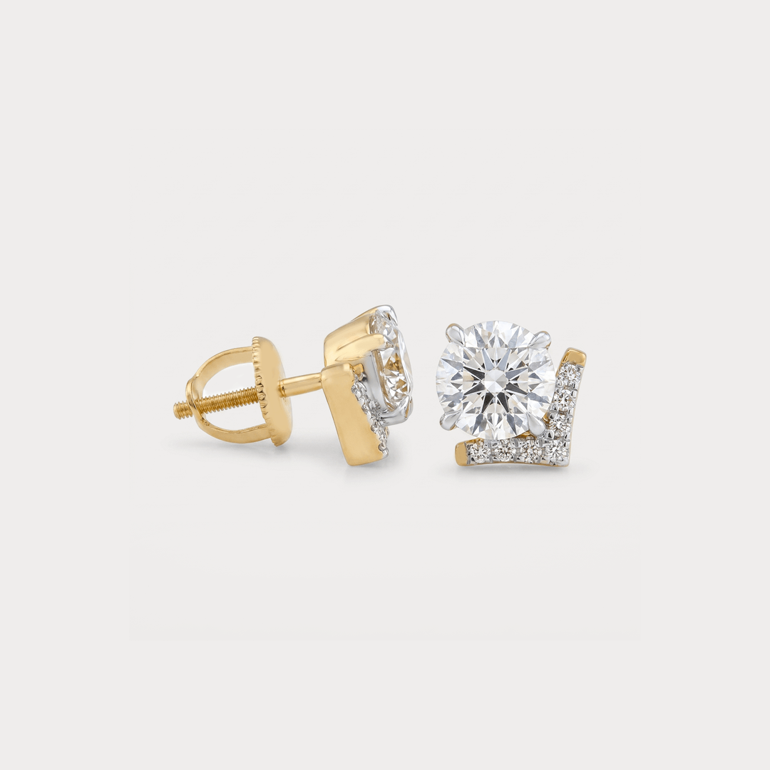 Gilt Diamond EarRing