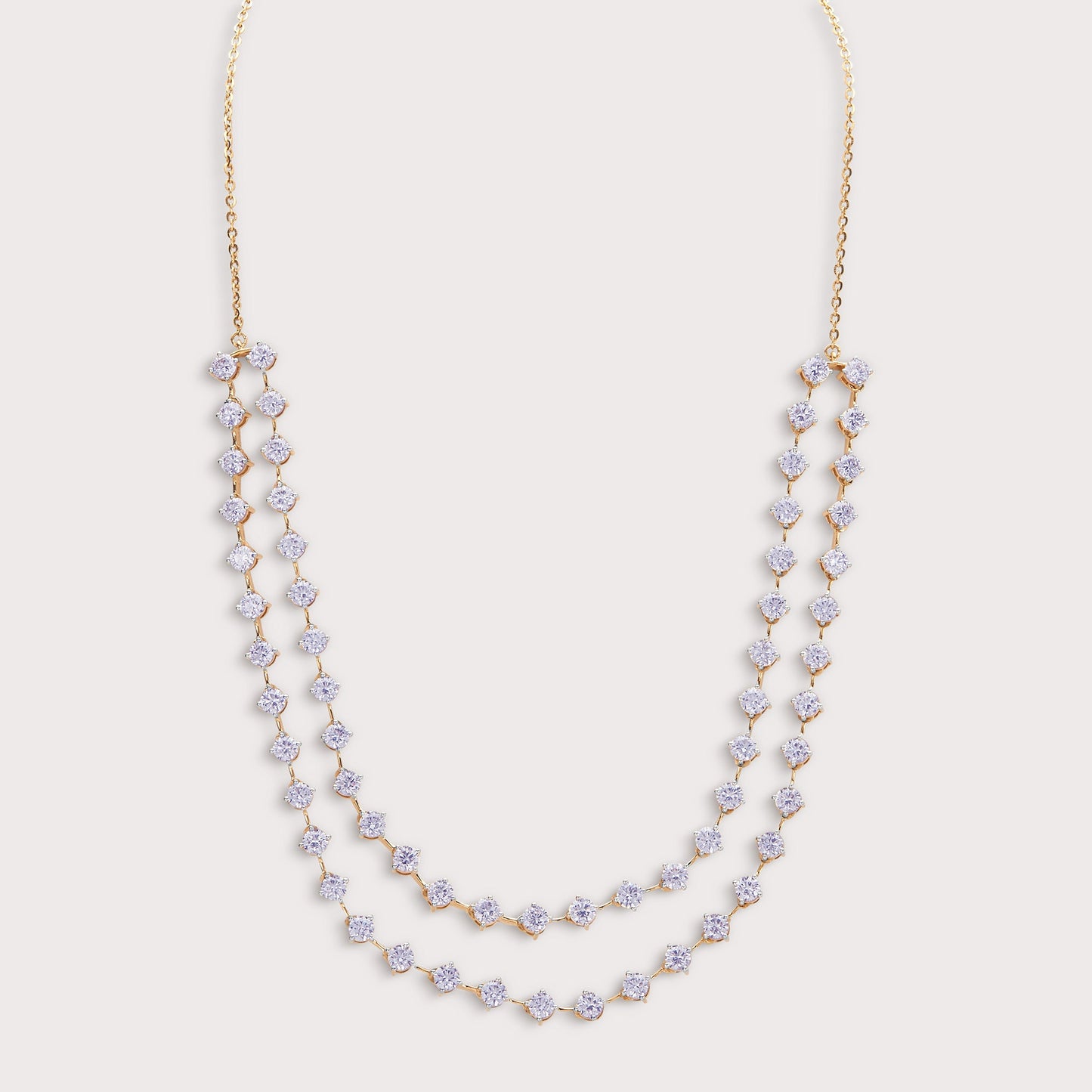 The Double Échelon Necklace