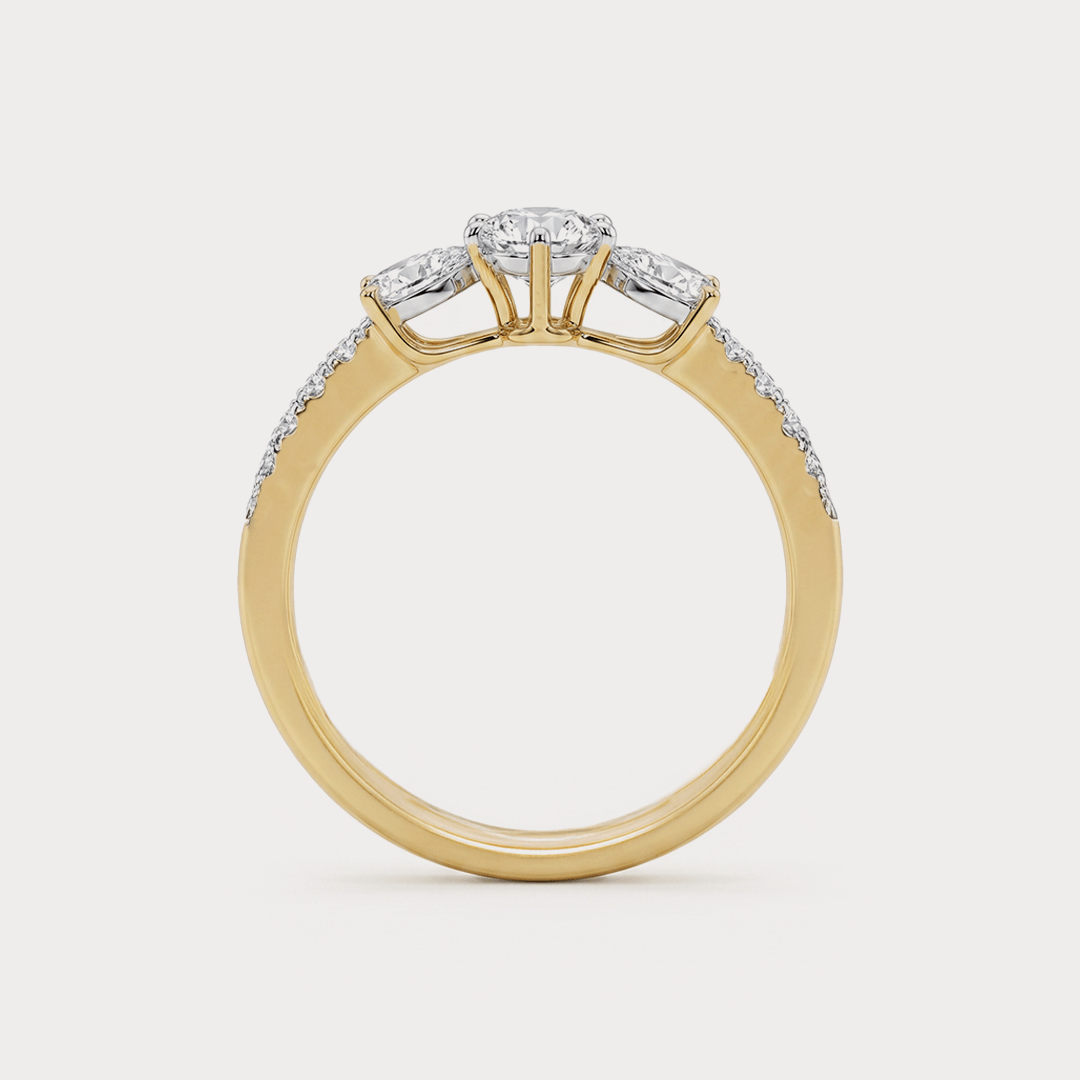 Glimmer Diamond Rings