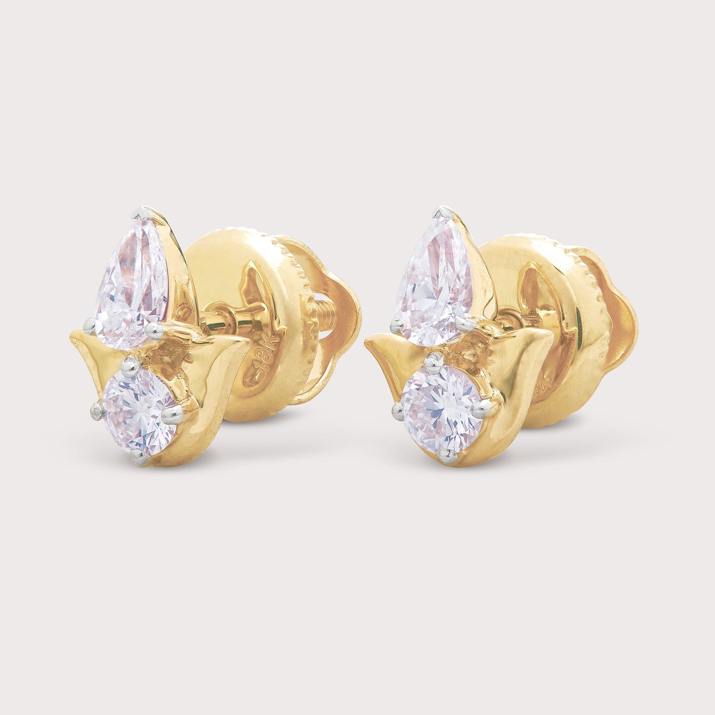 The Pear & Round Studs