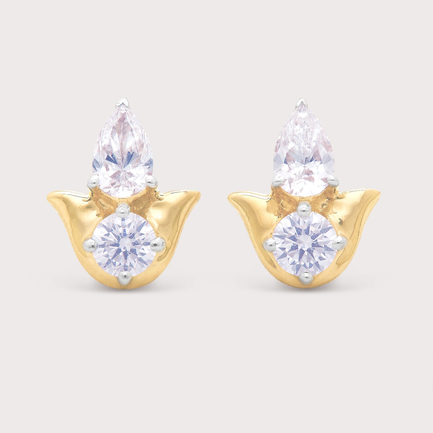 The Pear & Round Studs