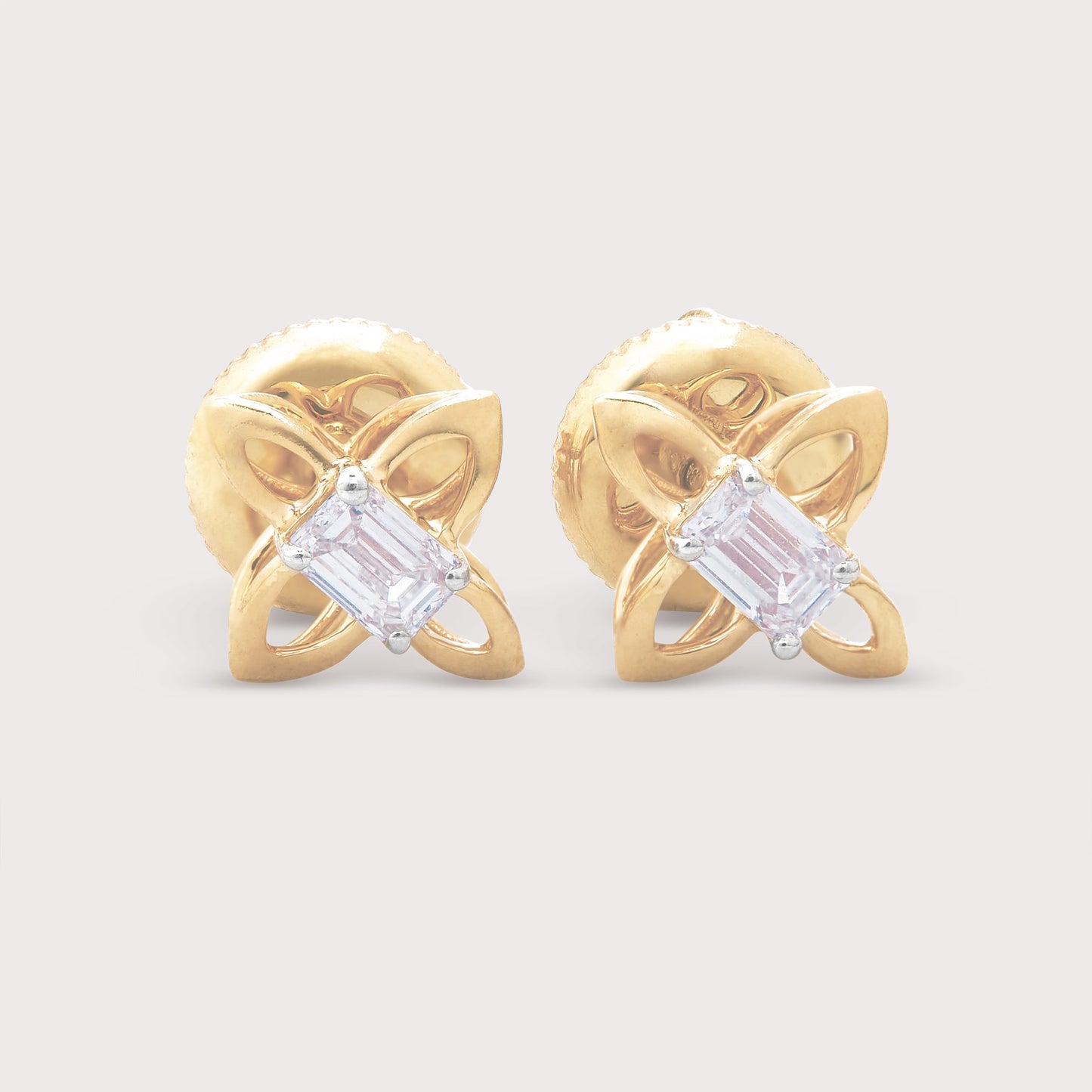 The Emerald Clover Studs
