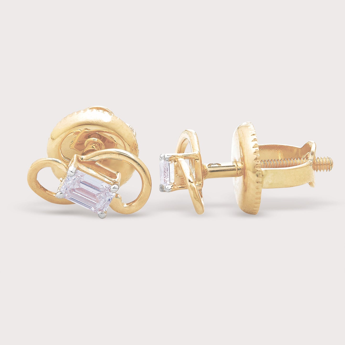 The Emerald Swirl Studs