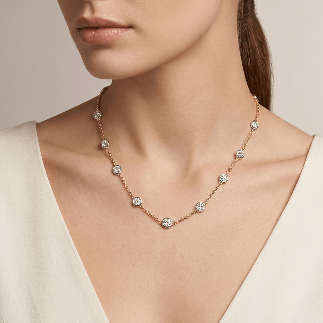 Glowmark Station Diamond Necklace