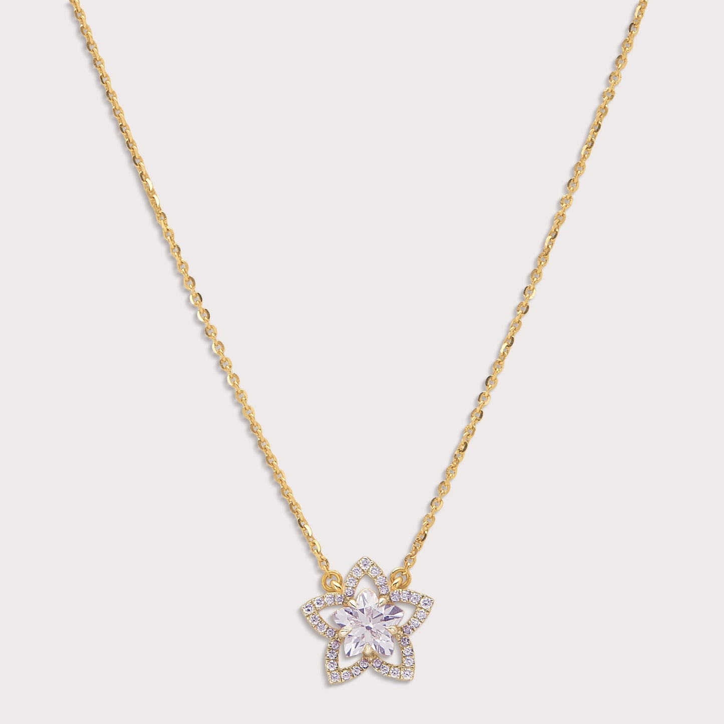 The Celestial Petal Necklace