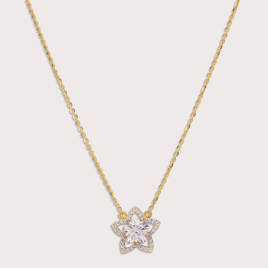 The Celestial Petal Necklace