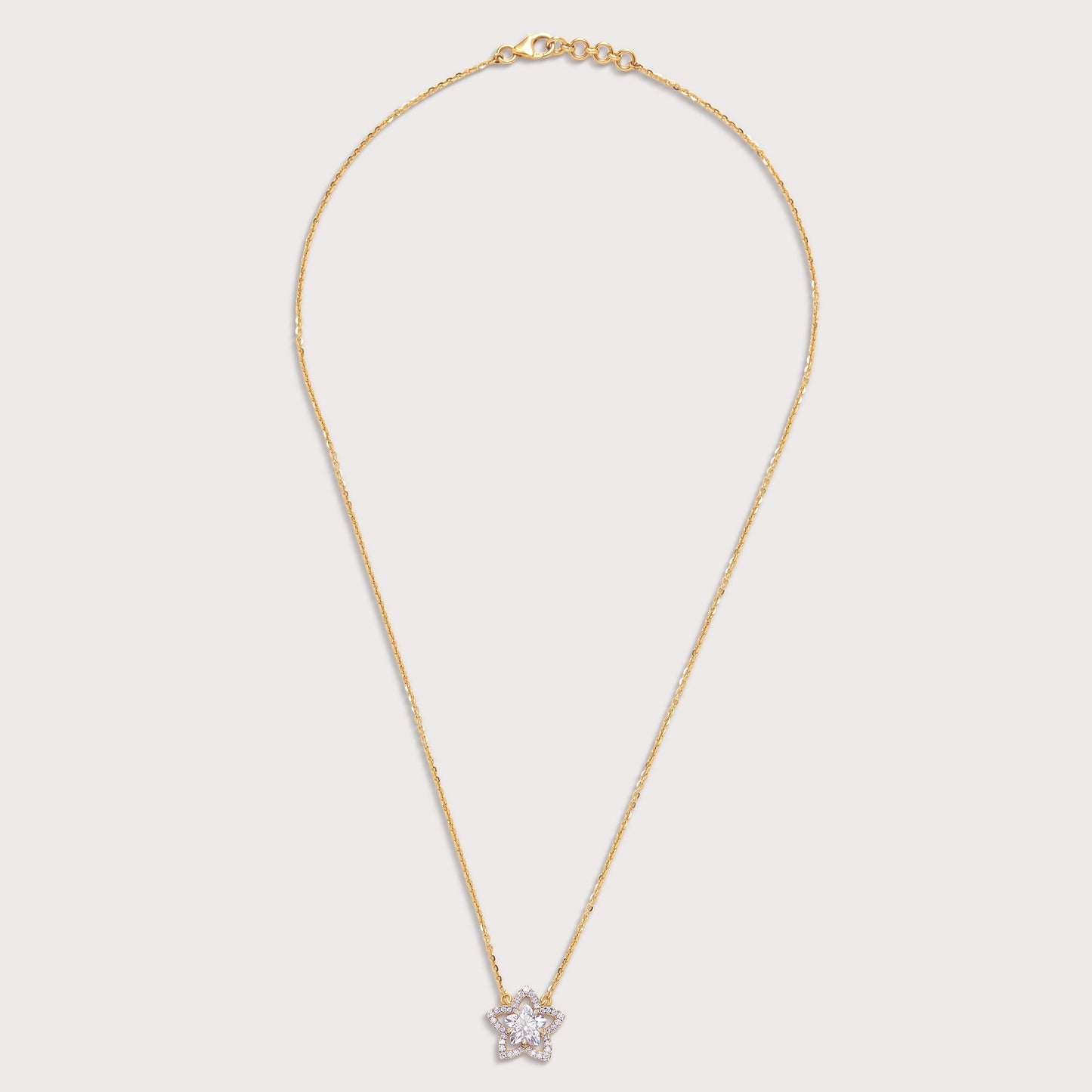 The Celestial Petal Necklace