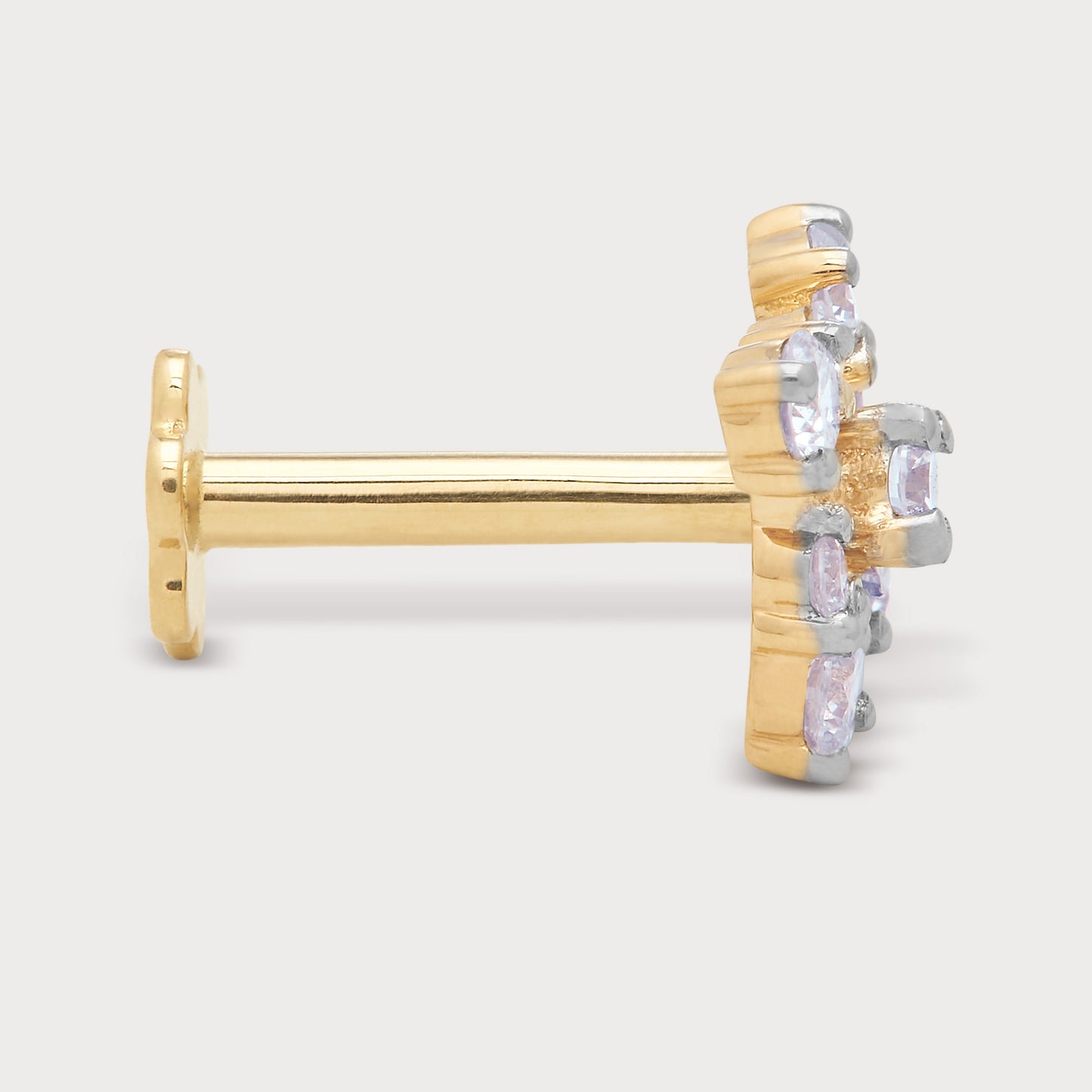 The Sparkle Cluster Nose Pin