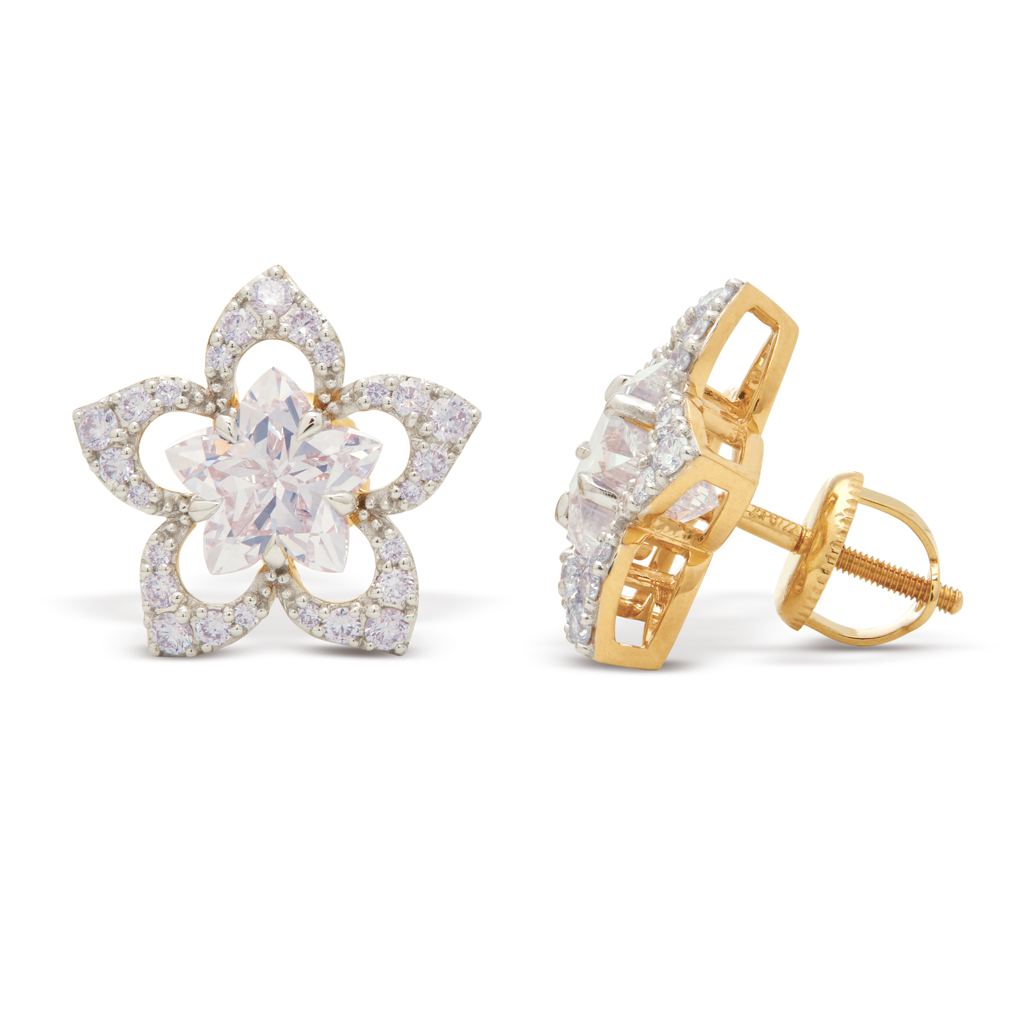 The Orchid Halo Studs