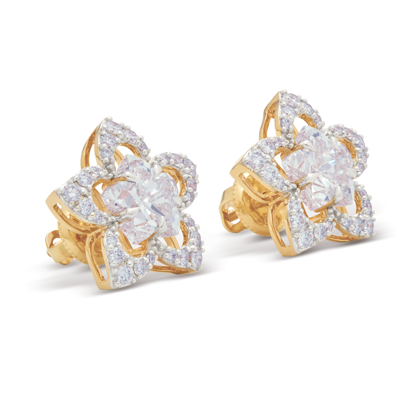 The Orchid Halo Studs