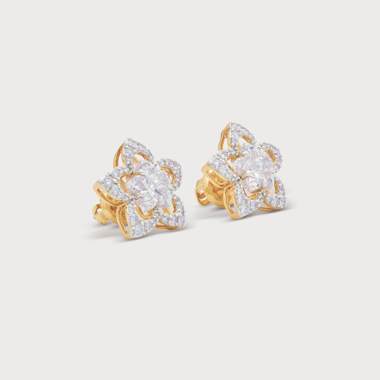 The Orchid Halo Studs