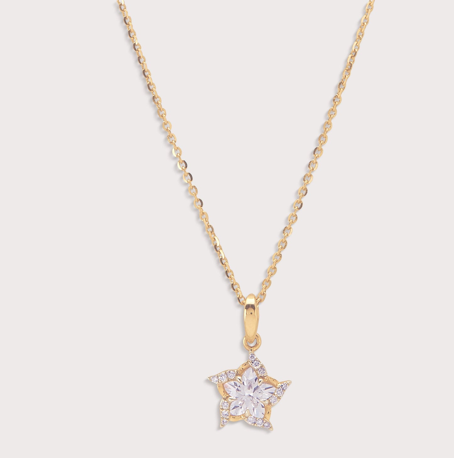 The Sunlit Petal Pendant