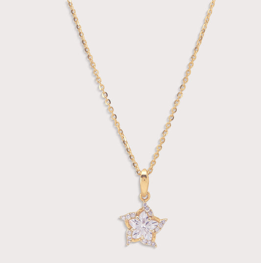 The Sunlit Petal Pendant