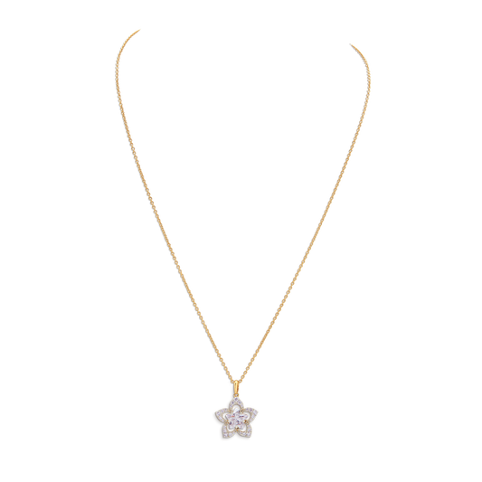 The Orchid Halo Pendant