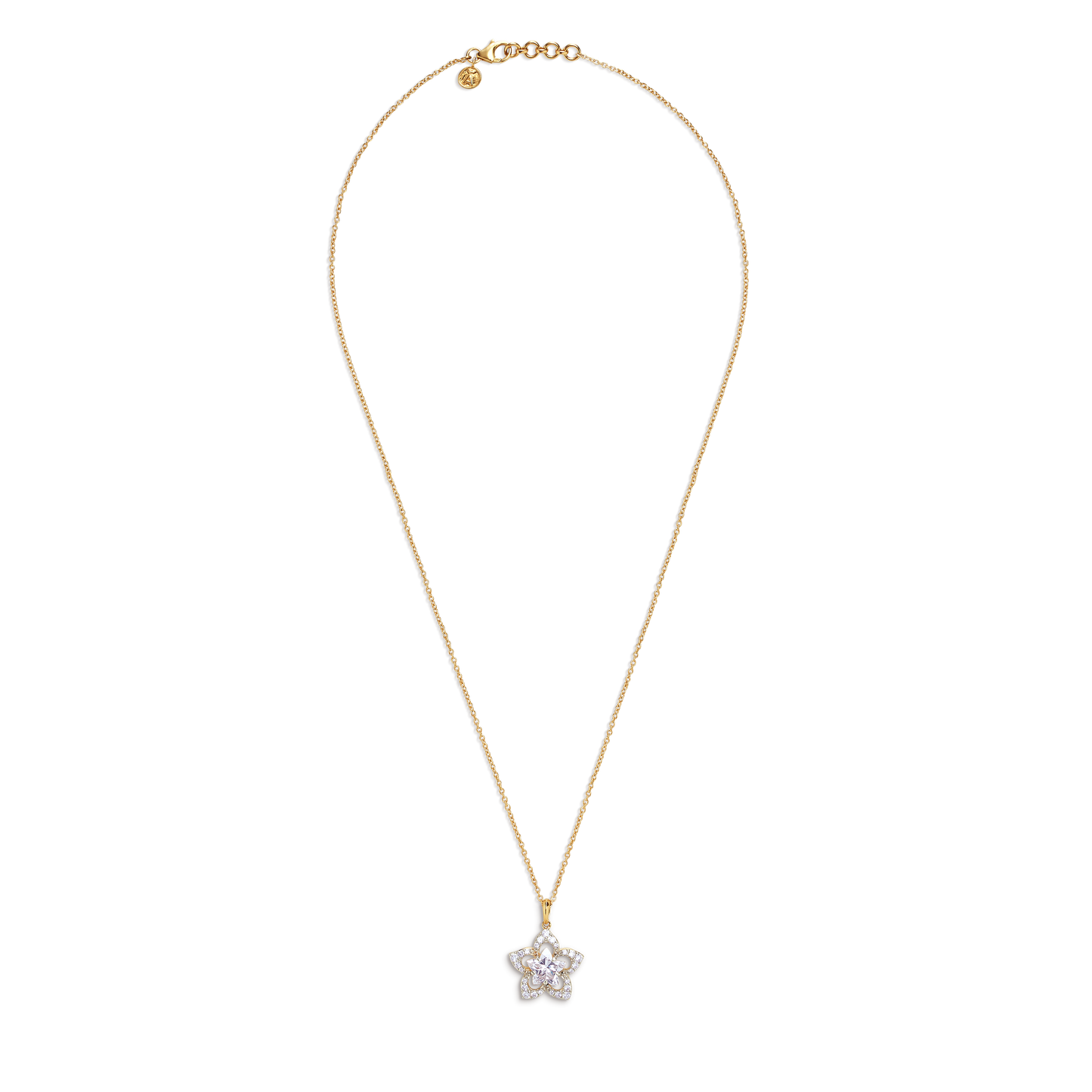 The Orchid Halo Pendant