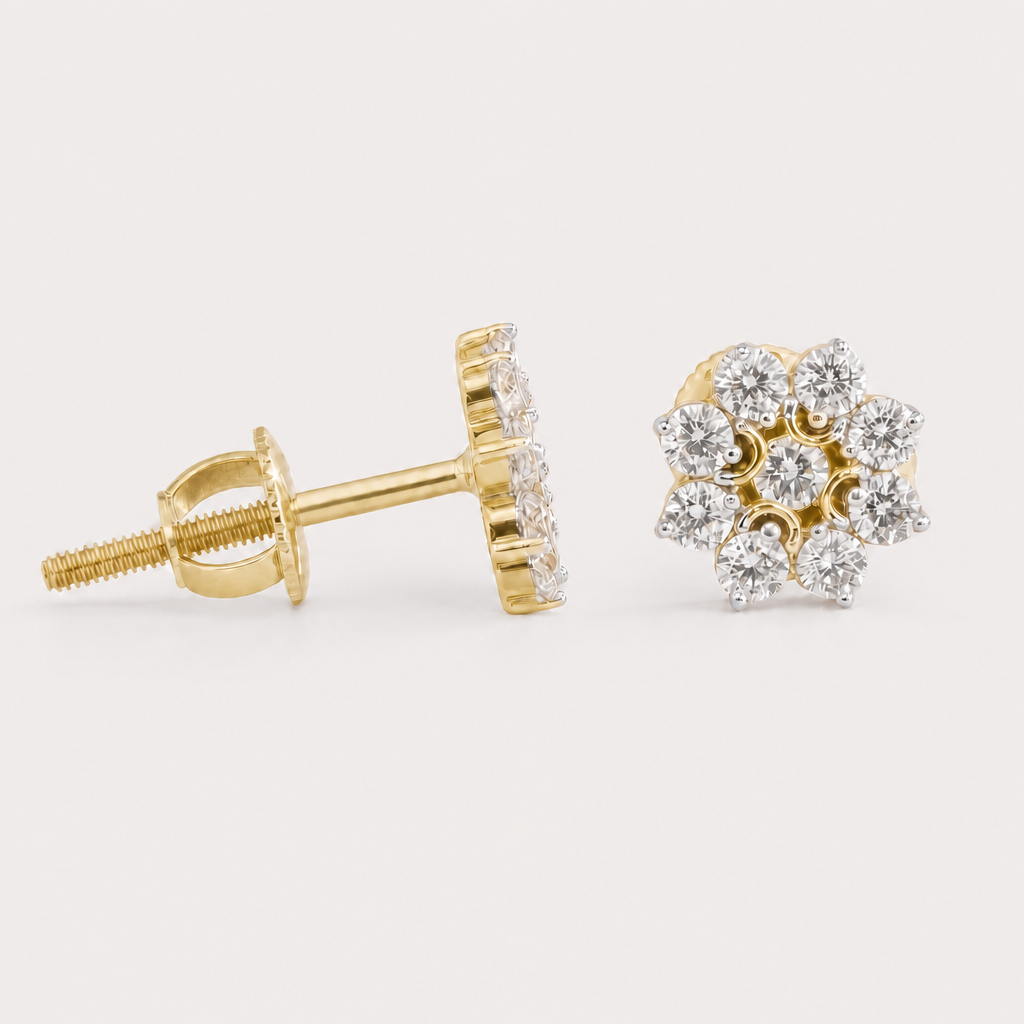 Flora Diamond EarRing