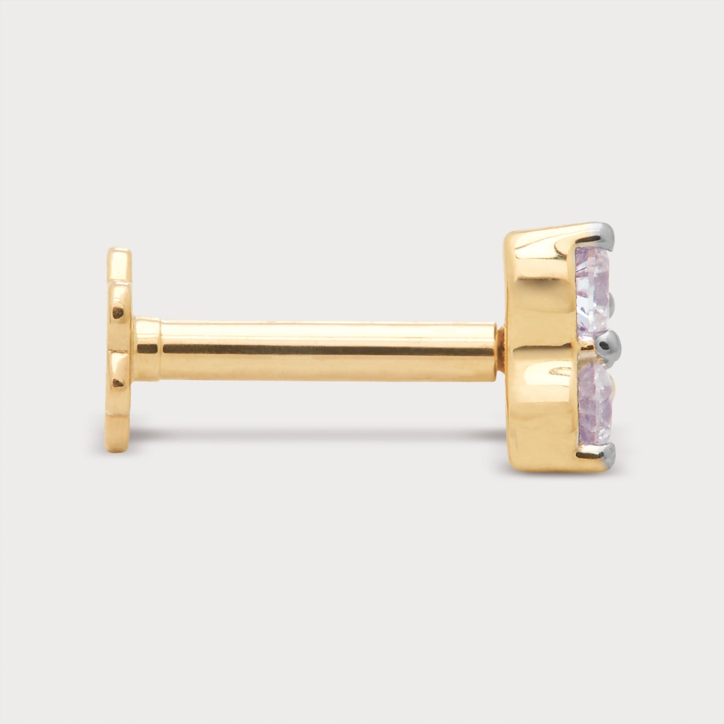 The Triple Gleam Nose Pin