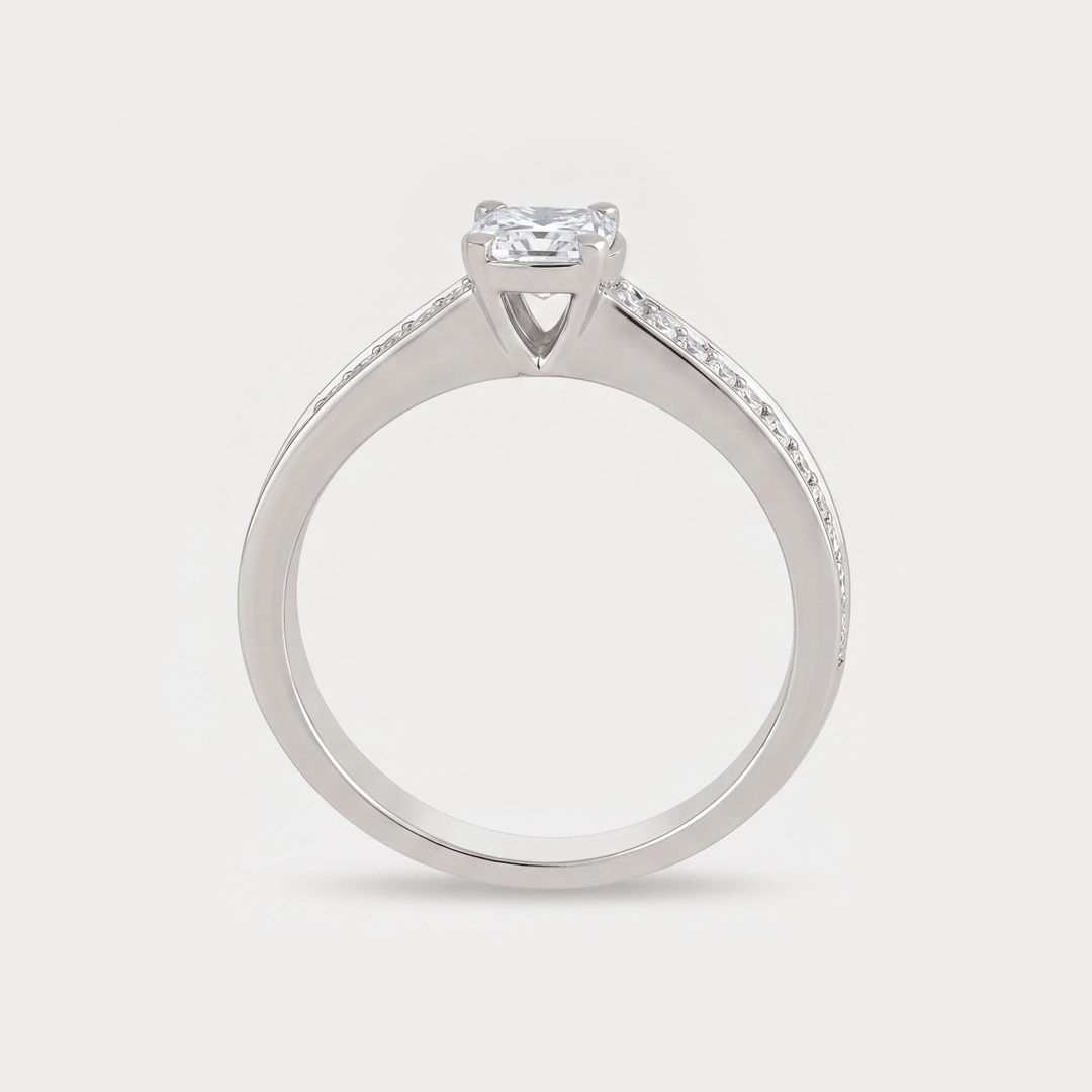 Floraison Cluster Diamond Rings