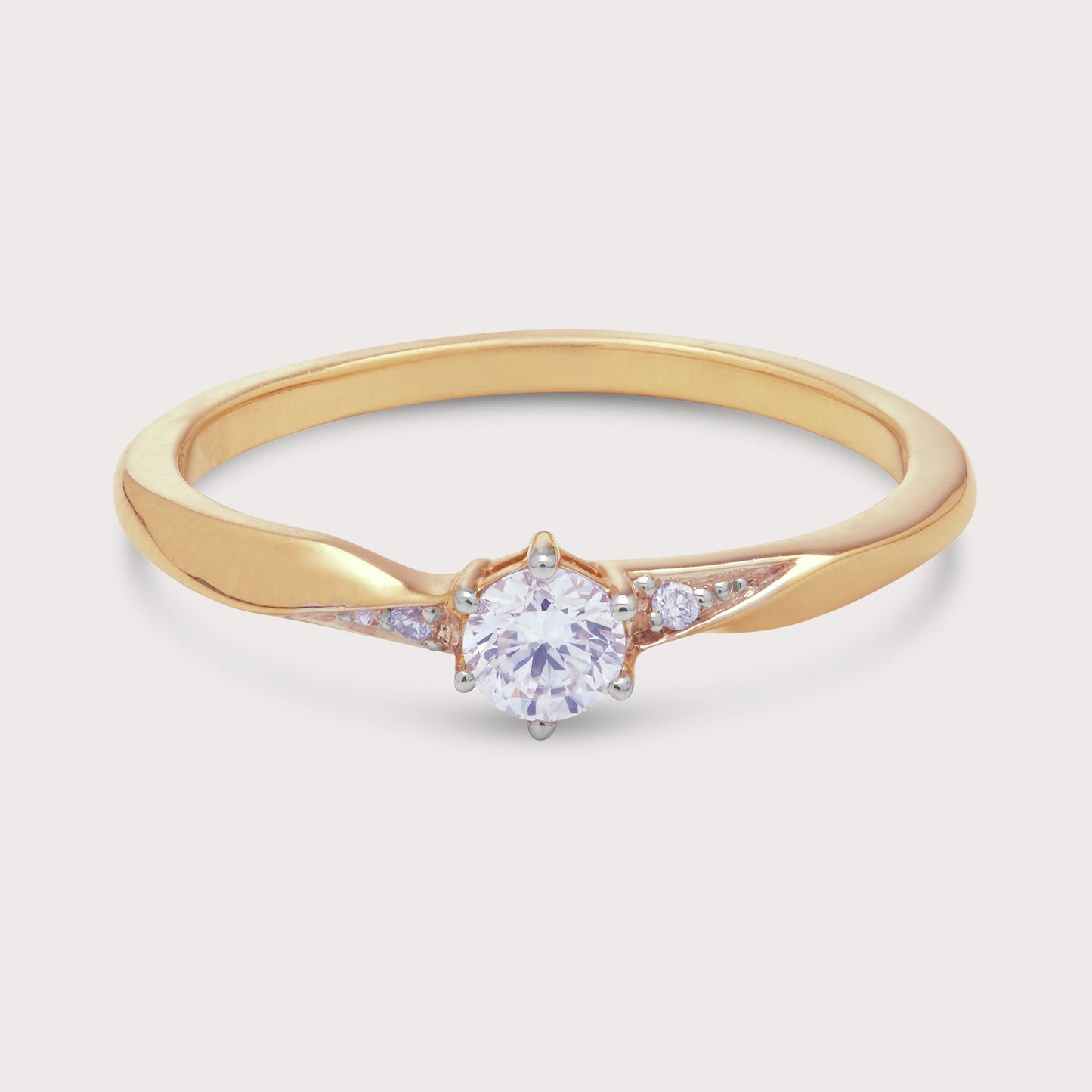 The Aura Solitaire Ring