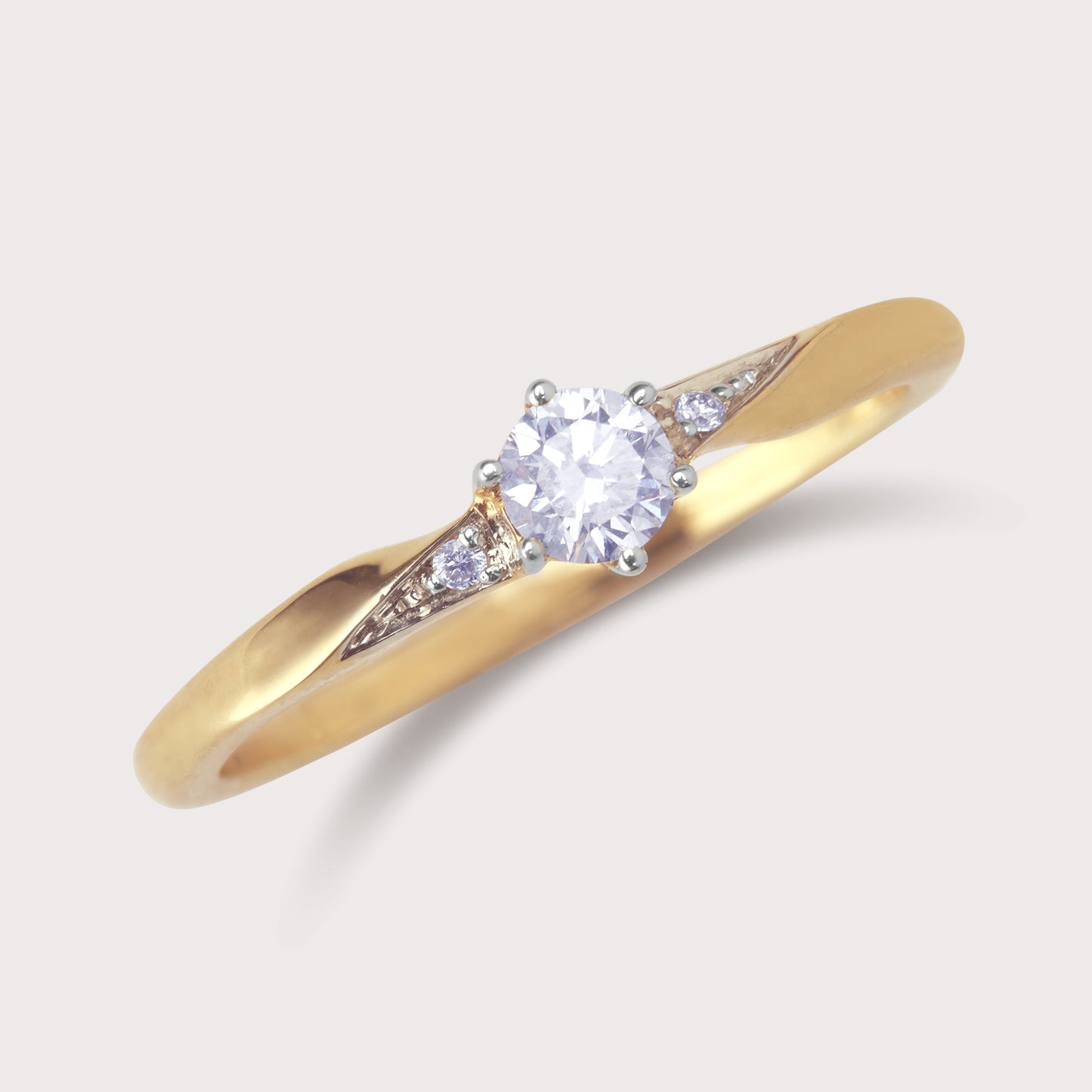 The Aura Solitaire Ring