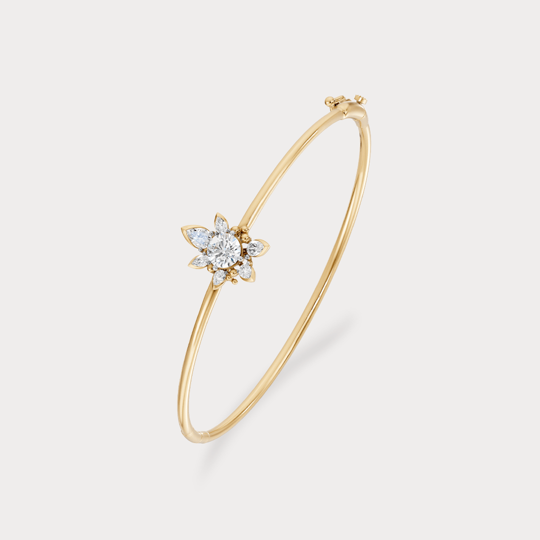 The Aukera Wildflower Encanto Diamond Bangle