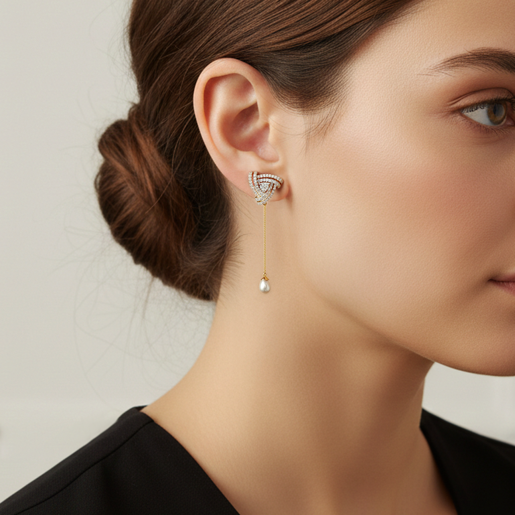 Tri-Knot Drops From The Promise Knot Collection