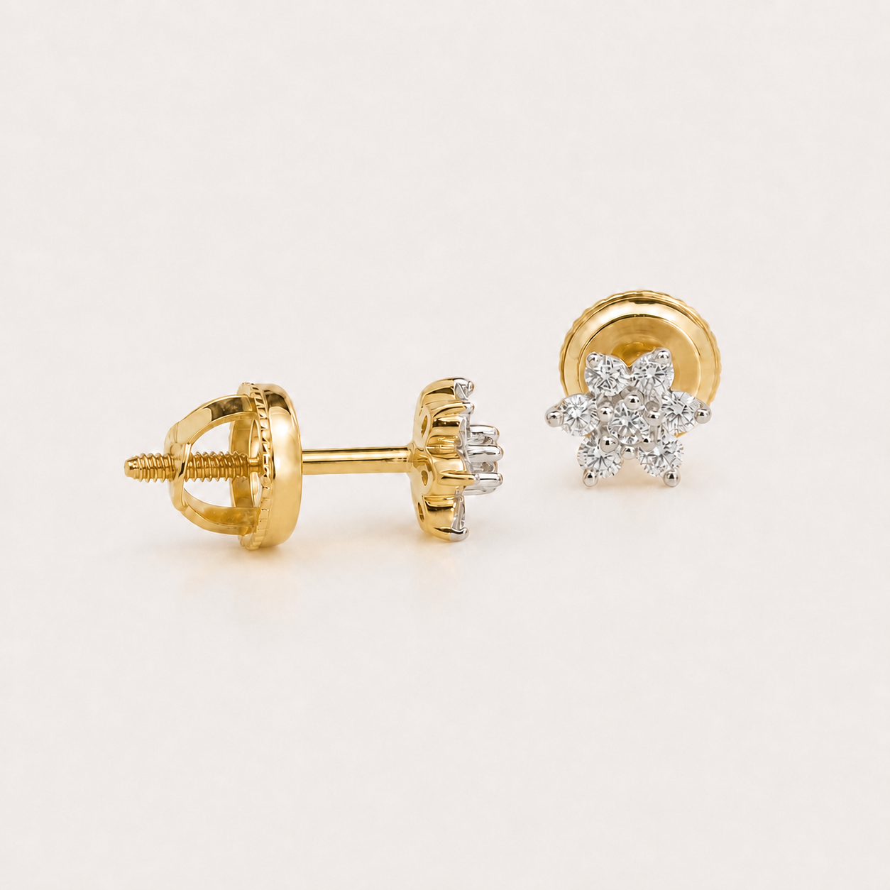 Flor Diamond EarRing