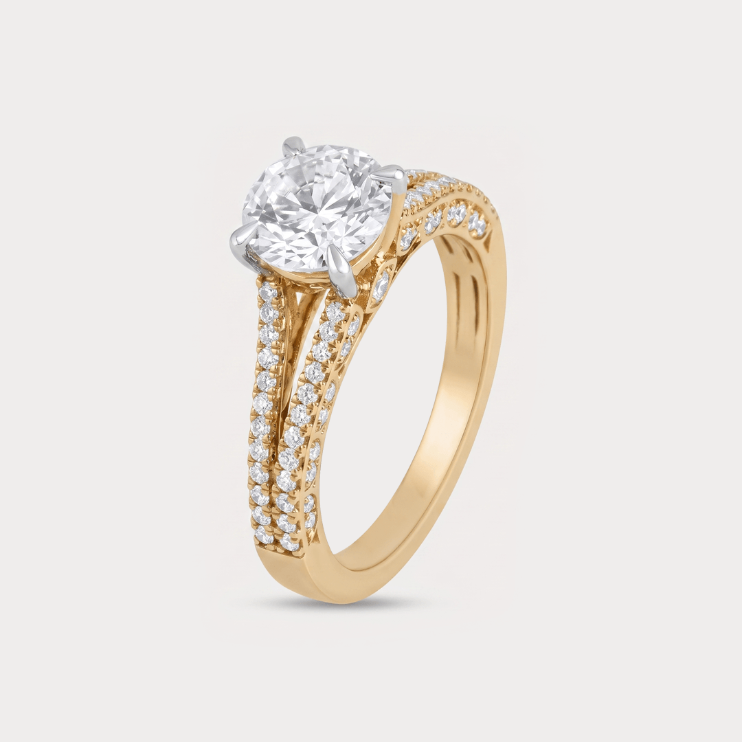 Aria Solitaire Diamond Ring