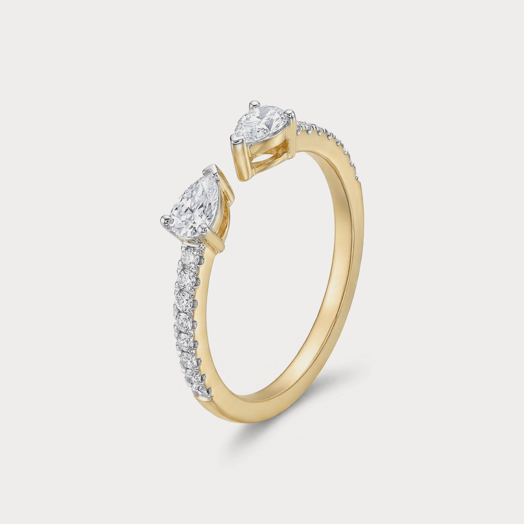Float Diamond Rings