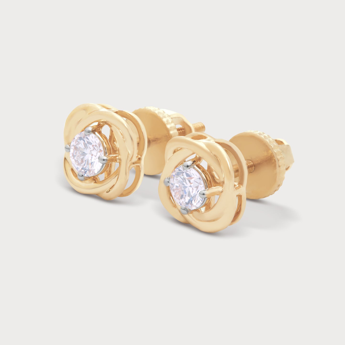 The Ringed Venus Studs
