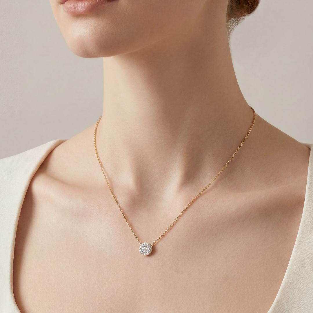 Goddess Diamond Necklace