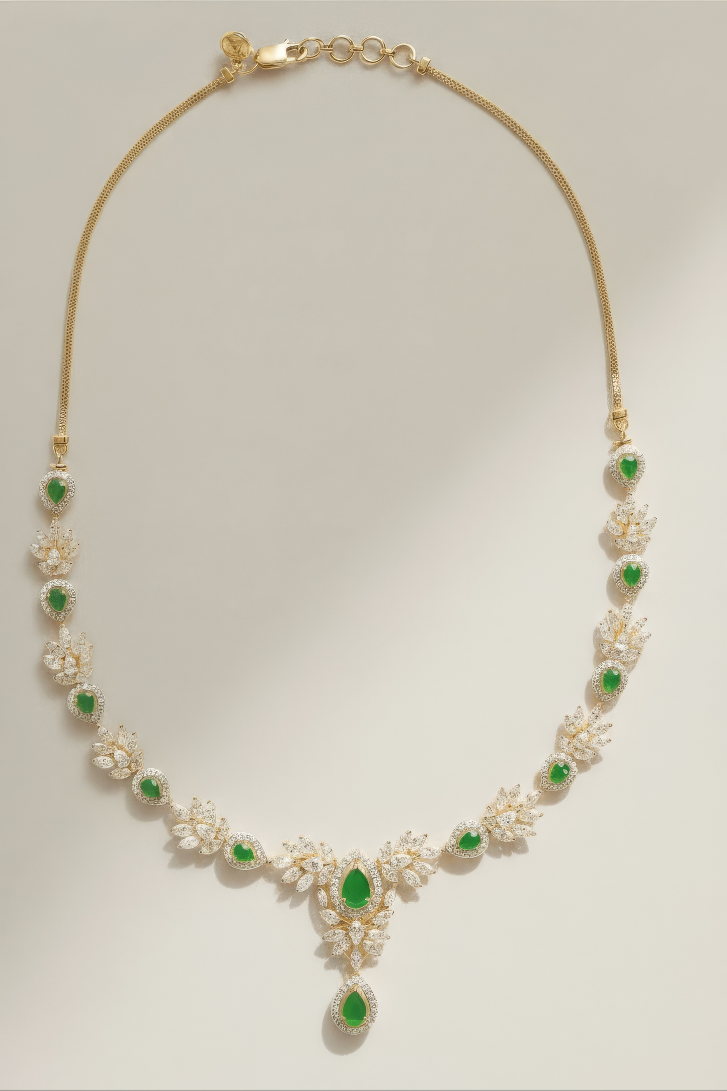 The Emerald Symphony Necklace