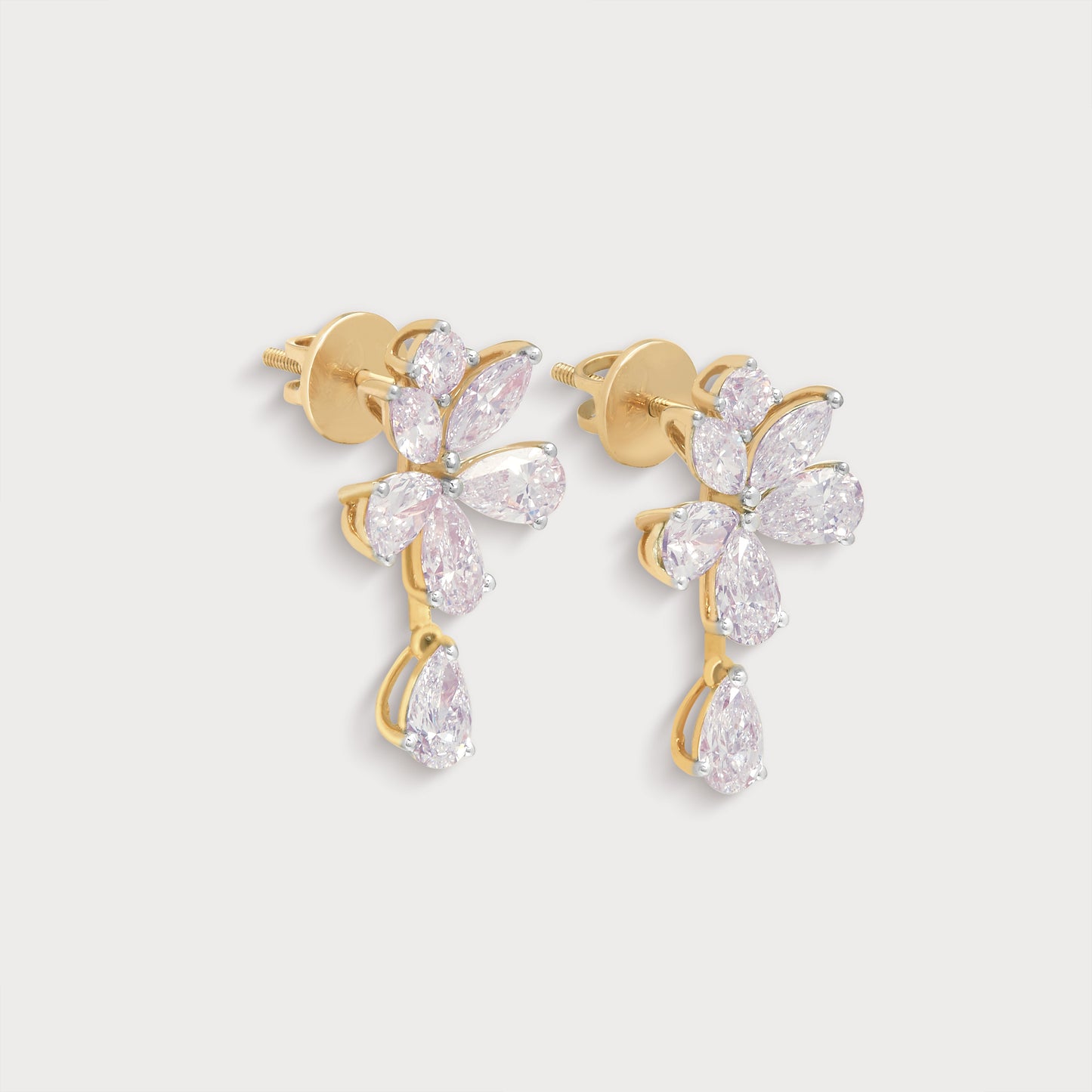 Meira Flare Diamond EarRing