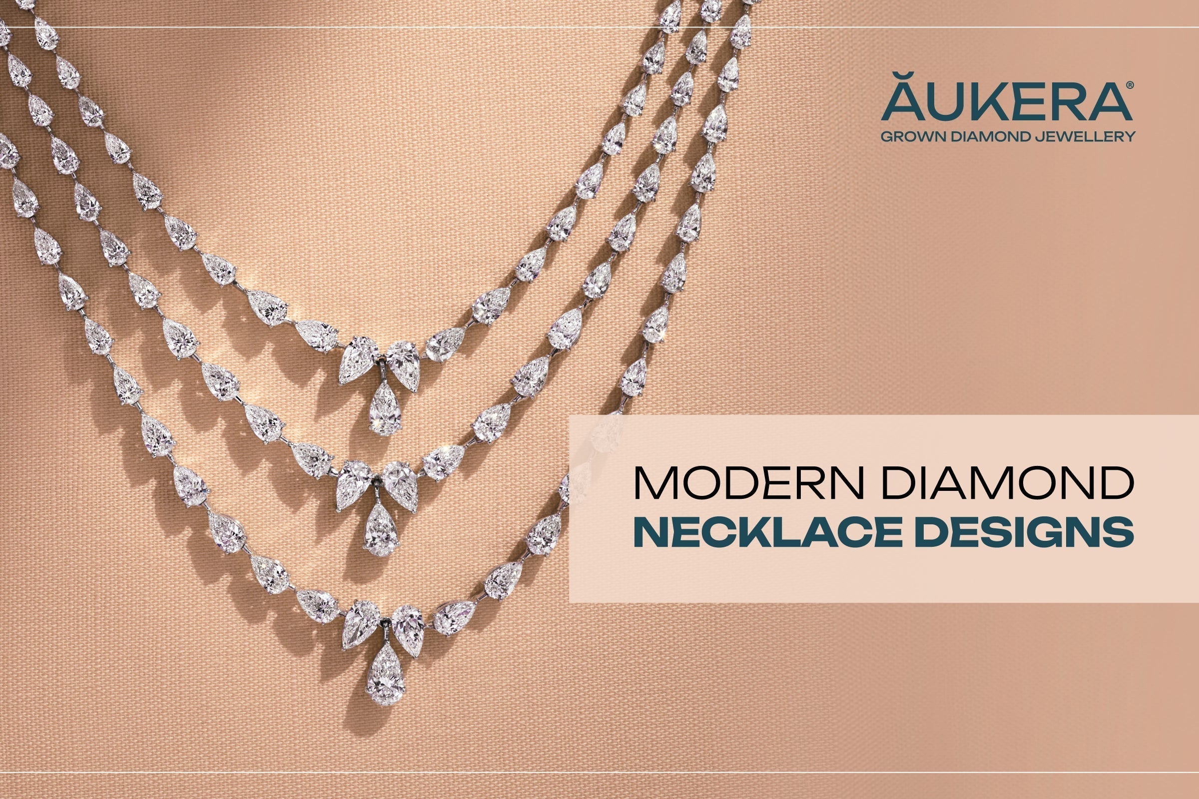 Modern Diamond Necklace Designs Akshaya Tritiya Celebration