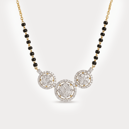 Woven in Love Diamond Mangalsutra